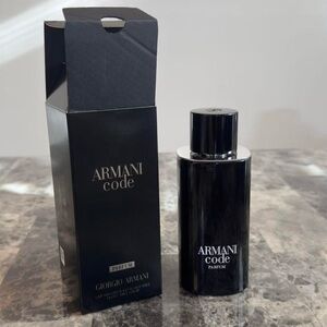 Giorgio Armani Code Parfum for Men - Black